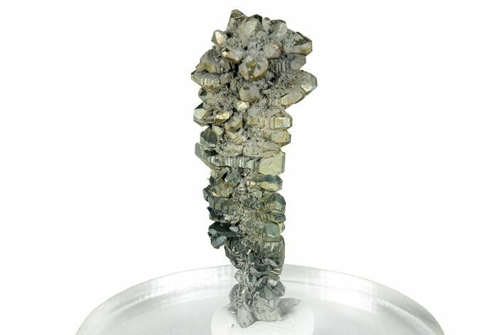 Glittering Marcasite Crystal Stalactite - Linwood Mine #260720